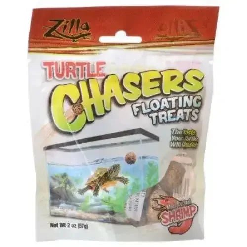 Zilla Turtle Chasers Floating Treats Shrimp - Talis Us