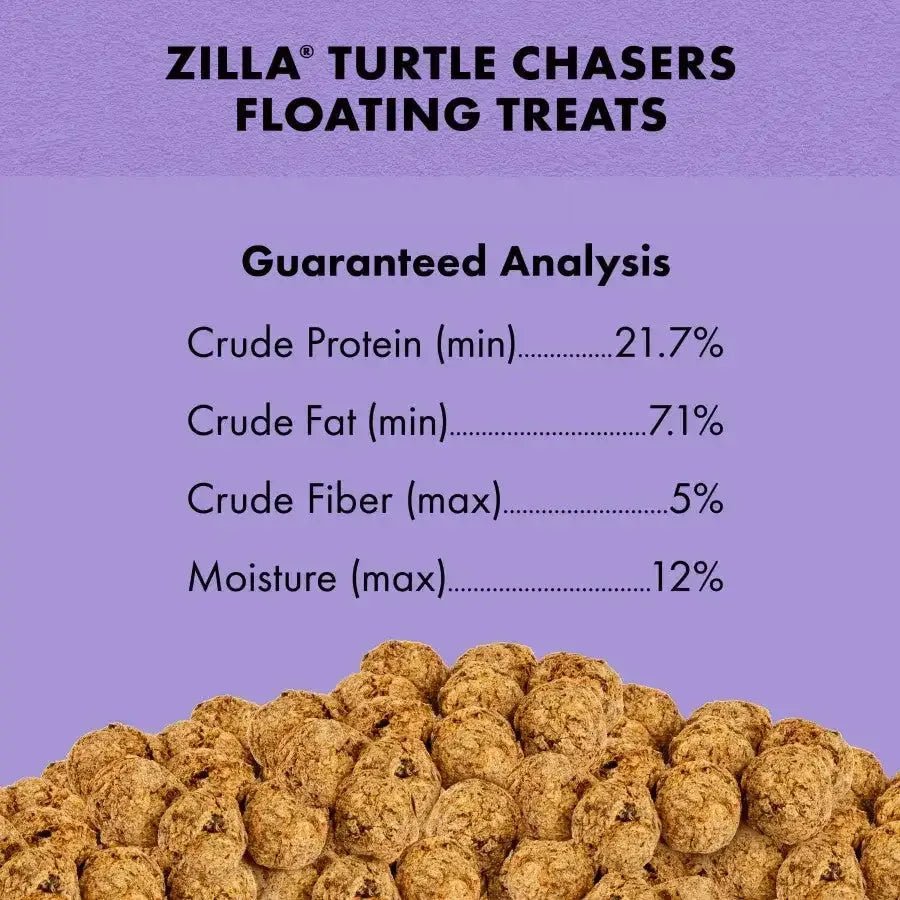 Zilla Turtle Chasers Floating Treats Shrimp - Talis Us