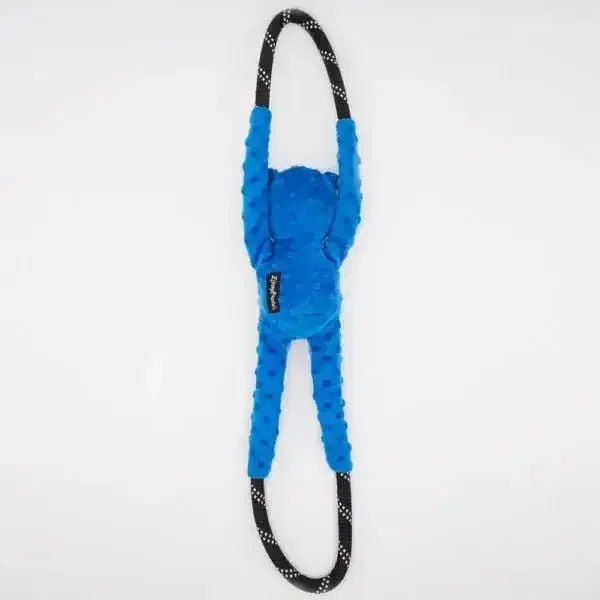 Zippy Paws Hanukkah RopeTugz Bear Dog Toys - Talis Us
