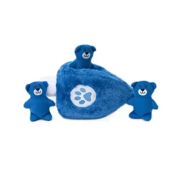 Zippy Paws Hanukkah Zippy Burrow Dreidel Dog Toys - Talis Us