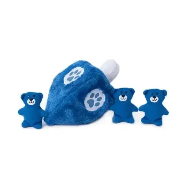 Zippy Paws Hanukkah Zippy Burrow Dreidel Dog Toys - Talis Us