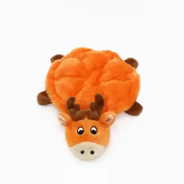 Zippy Paws Squeakie Crawler Moody the Moose Dog Toys - Talis Us
