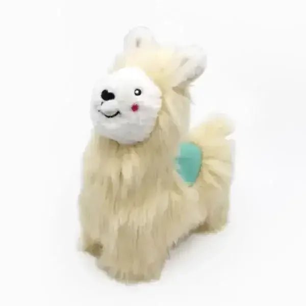 Zippy Paws Wooliez Larry the Llama Dog Toys - Talis Us
