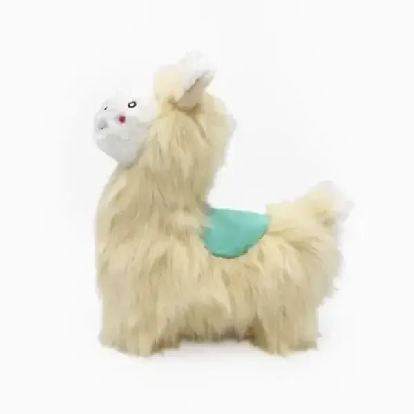 Zippy Paws Wooliez Larry the Llama Dog Toys - Talis Us