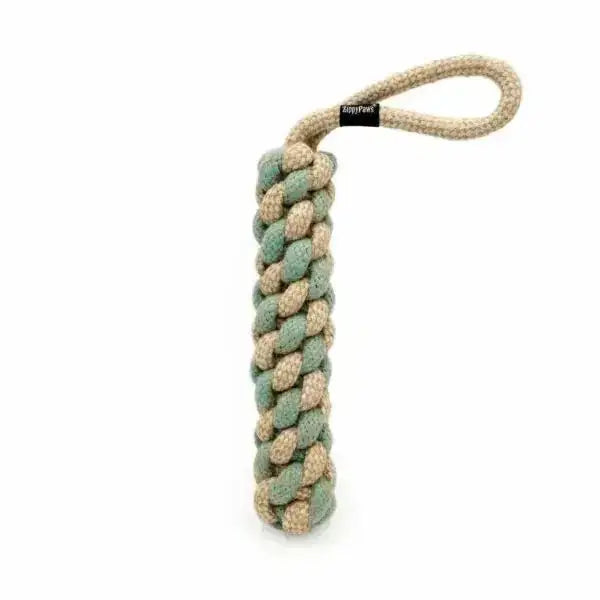 ZippyPaws ecoZippy Cotton and Jute Tug Dog Toys - Talis Us