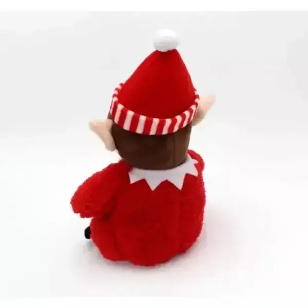 ZippyPaws Holiday Cheeky Chumz Red Elf Dog Toys - Talis Us