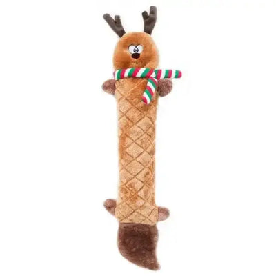 ZippyPaws Holiday Jigglerz Reindeer Dog Toys - Talis Us