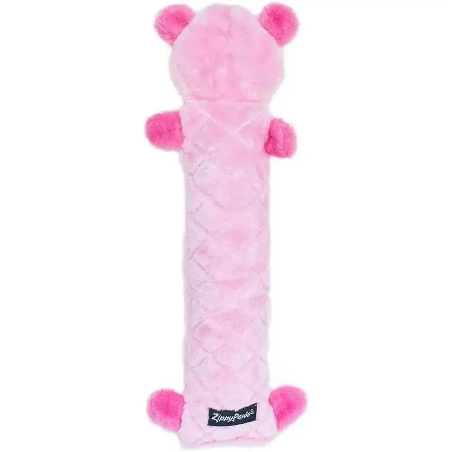 ZippyPaws Jigglerz Pink Bear Dog Toys - Talis Us
