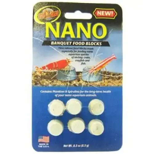 Zoo Med Nano Banquet Food Blocks - Talis Us