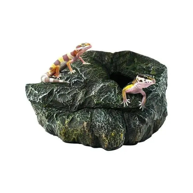 Zoo Med Repti Shelter 3-in-1 Cave Terrarium Hideaway Black Zoo Med Laboratories