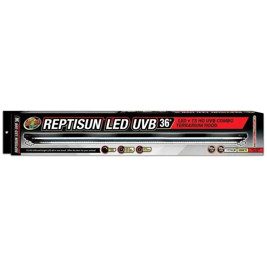 Zoo Med Reptisun LED UVB Combo Terrarium Hood - Talis Us