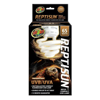 Zoo Med ReptiSun Mega Compact UVB/UVA Lamp 65 W Zoo Med Laboratories