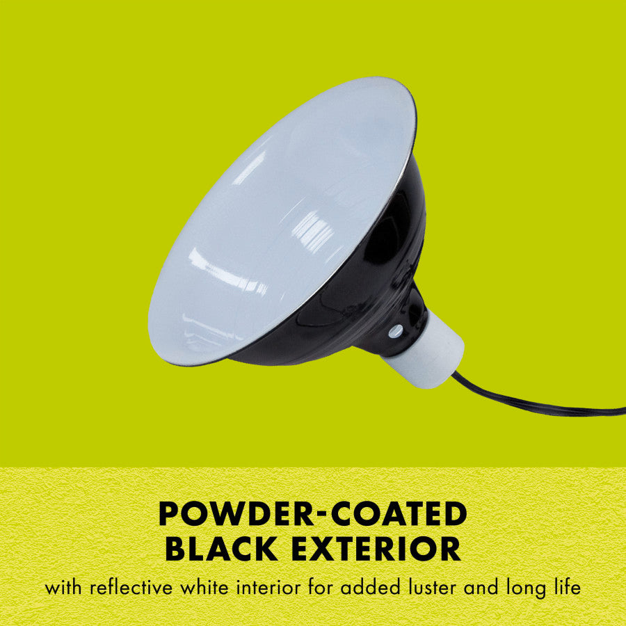 Zilla Reflector Dome Light - Enhance Your Reptile's Habitat with Style and Efficiency