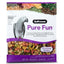 ZuPreem Pure Fun bird food with colorful pellets and mixed ingredients for parrots and conures
